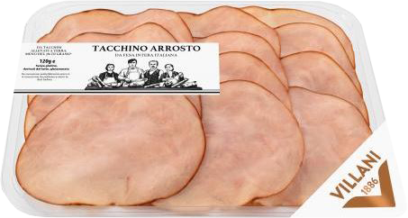 Sliced Tacchino Arrosto 120g VILLANI
