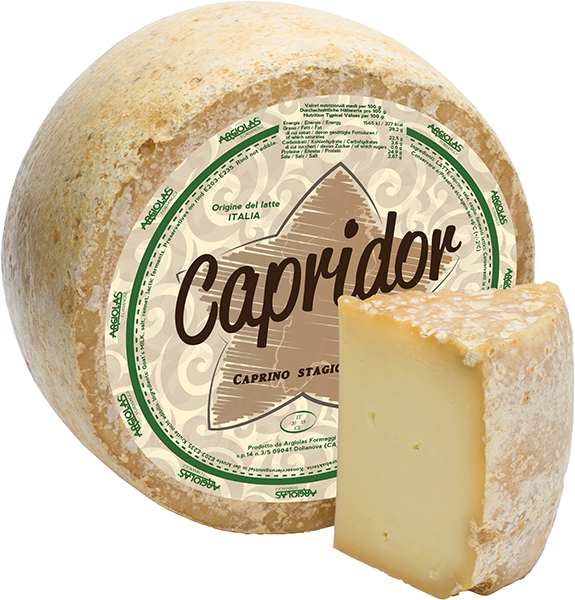 Capridor Extra Caprino Stagionato Intero (3kg approx.) ARGIOLAS FORMAGGI