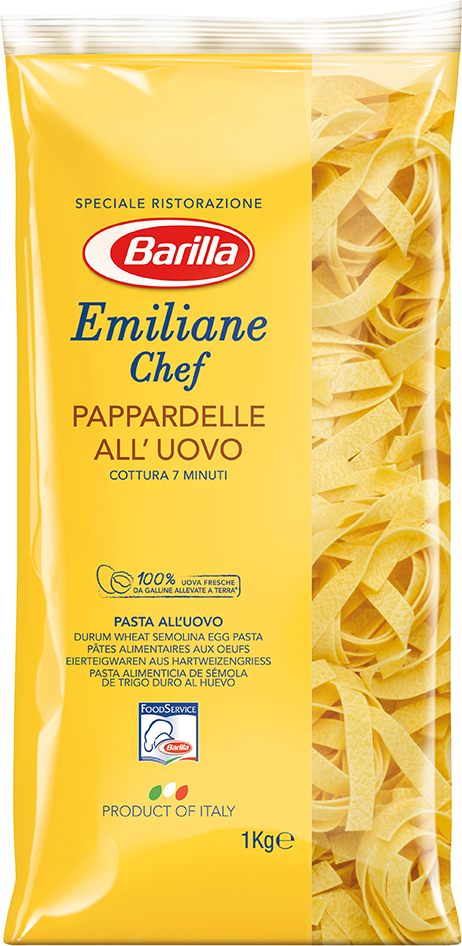 Pappardelle All'Uovo Emiliane Professionals 1kg Barilla