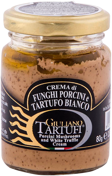 Crema Porcini e Tartufo Bianco 45g GIULIANO TARTUFI