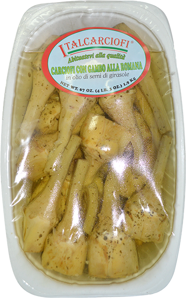 Carciofi Con Gambo Alla Romana 2kg ITALCARCIOFI