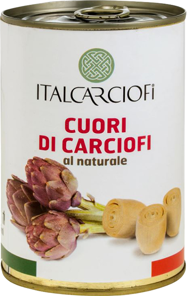 Carciofi Interi al Naturale 425g ITALCARCIOFI