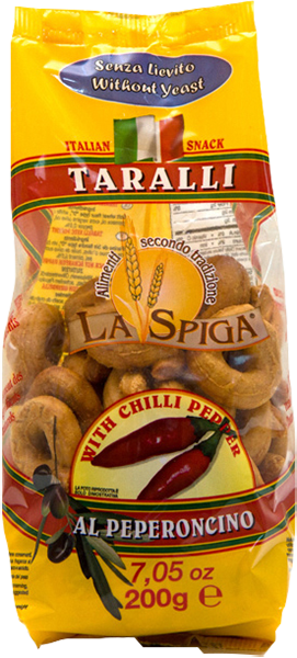 Taralli Al Peperoncino 200g LA SPIGA