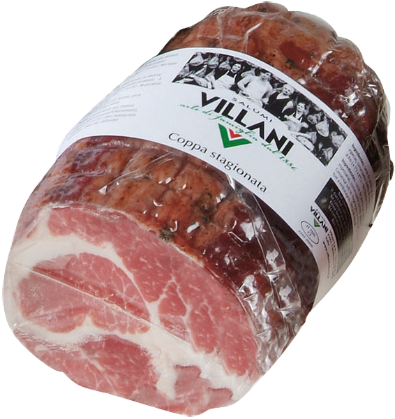 Coppa Stagionata Pulita a Metá (750g approx.) VILLANI