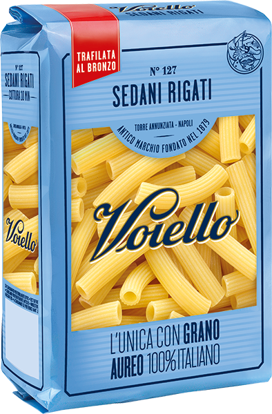 I Sedani Rigati No. 127 500g VOIELLO
