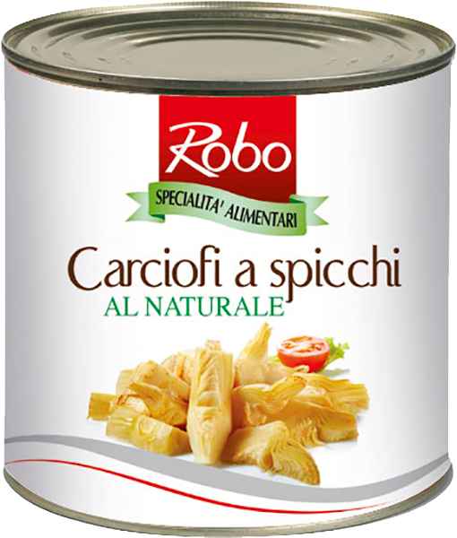 Carciofi A Spicchi Al Naturale 2.5kg ROBO