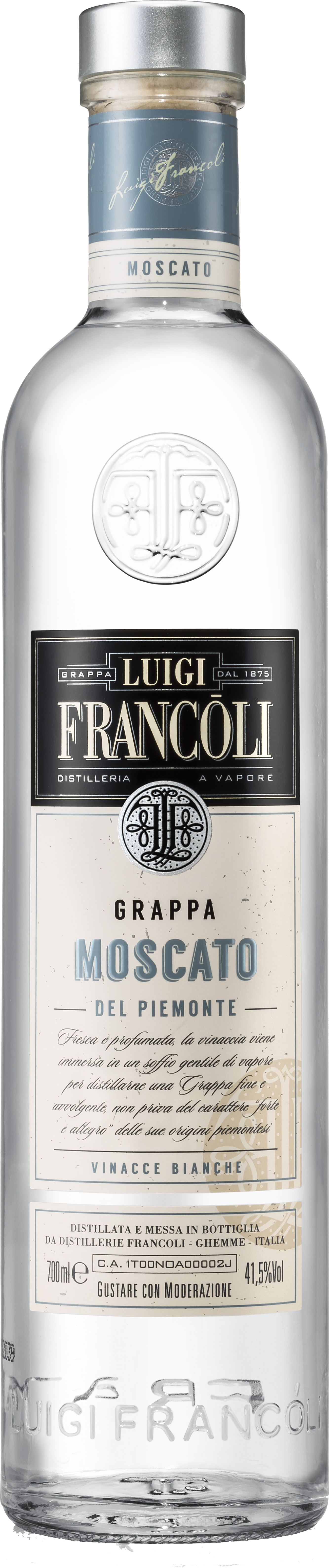 Grappa Luigi Francoli MOSCATO