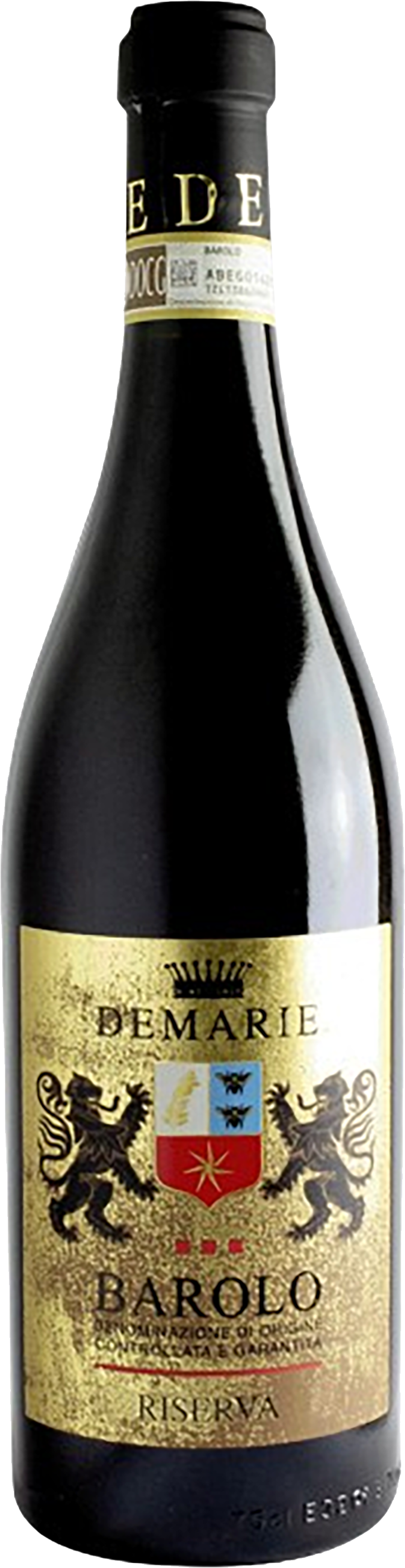 BAROLO RISERVA DOCG 2010 WOODEN BOX x75cl BOTTLE DEMARIE