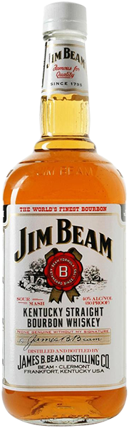 Bourbon Whiskey White Label 70cl JIM BEAM
