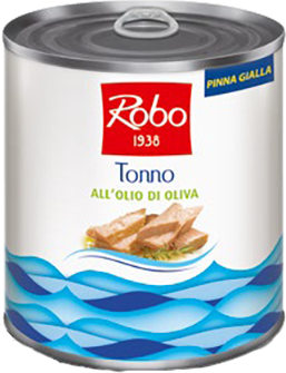 Tonno In Tranci All'Olio D'Oliva 800g ROBO