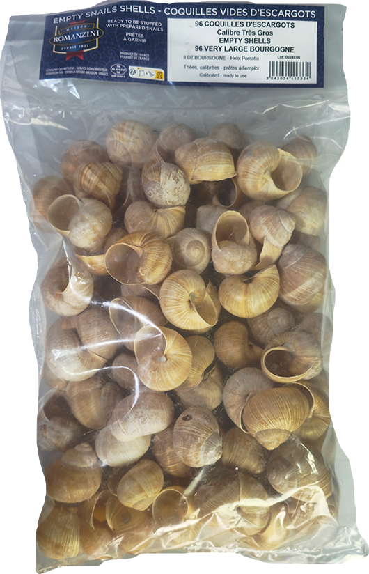 Escargot Shells (96 pieces) Bag ROMANZINI