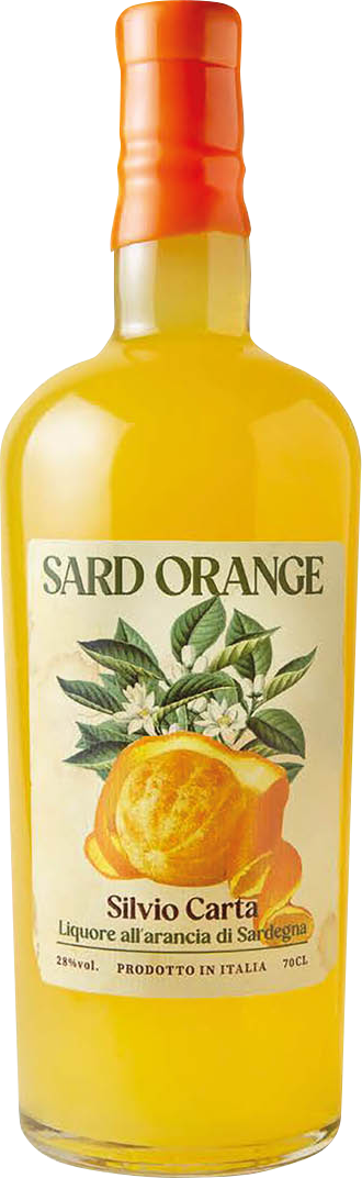Sardorange Liquore All'Arancia di Sardegna 70cl SILVIO CARTA
