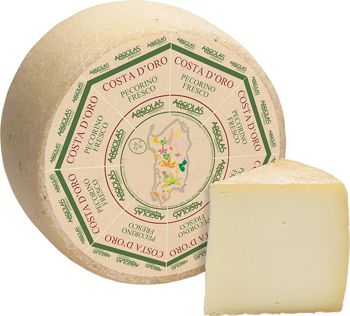 Pecorino Fresco Costa D'Oro (2.3kg approx.) ARGIOLAS FORMAGGI