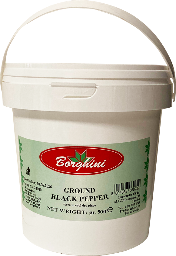 Pepe Nero Macinato 500g BORGHINI