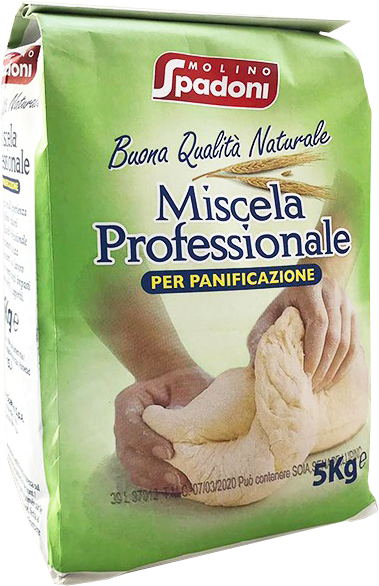 Farina per Pane Miscela Professionale 5kg (W250-280) MOLINO SPADONI