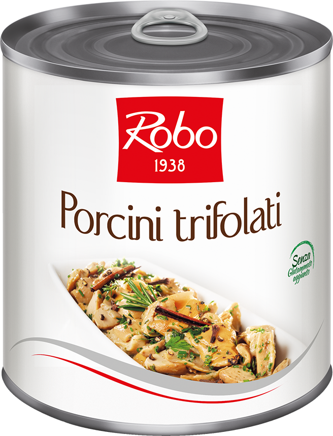 Funghi Porcini Trifolati Affettati 780g ROBO