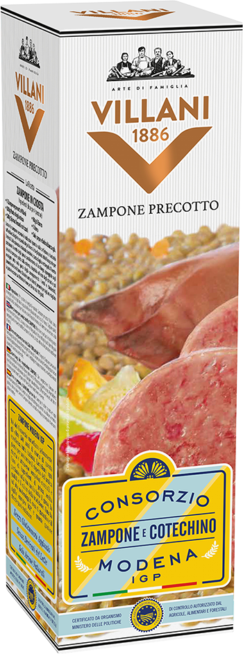 Zampone Precotto I.G.P. 1kg VILLANI