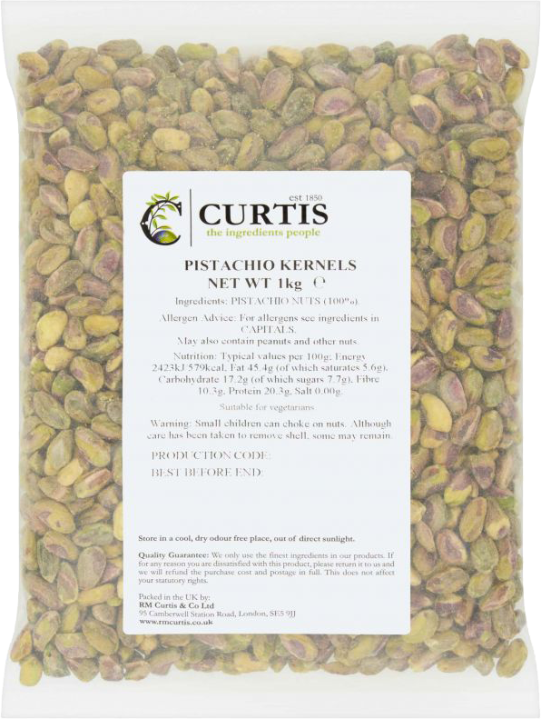Pistachio Kernels 1kg CURTIS