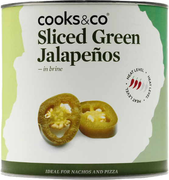 Jalapeno Slices 3kg COOKS & CO