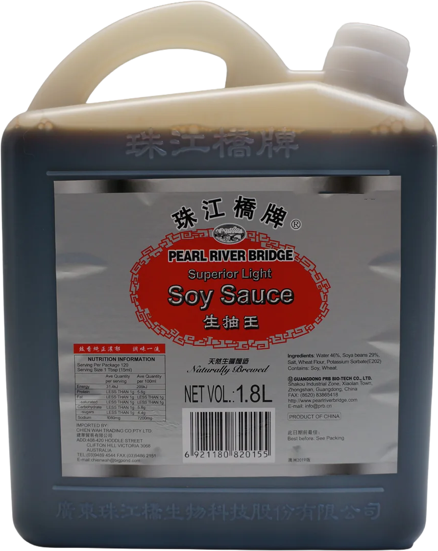 Superior Light Soy Sauce 1.8lt PEARL BRIDGE RIVER