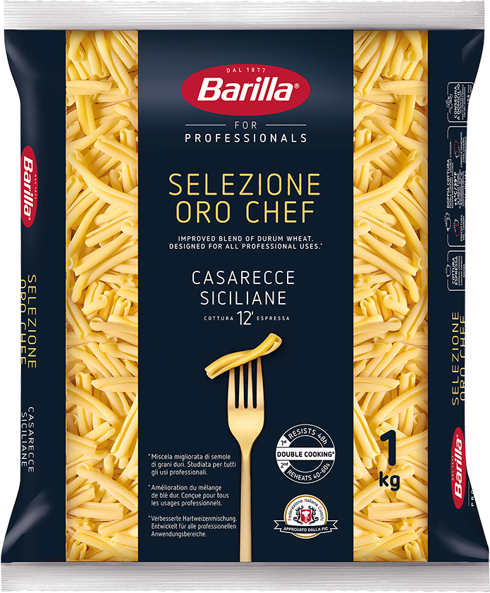 Casarecce Siciliane Oro Chef Professionals 1kg Barilla