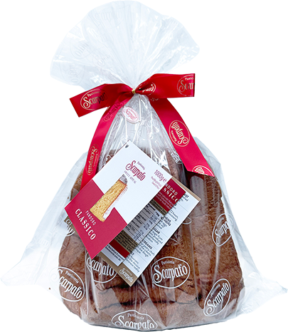 Pandoro Classico (Cellophane) 1kg SCARPATO