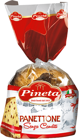 Panettone Senza Canditi (Cellophane) 1kg PINETA