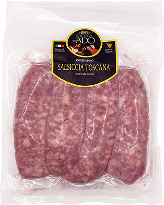 Salsiccia Fresca Puro Suino 400g LA BOTTEGA DI ADÒ